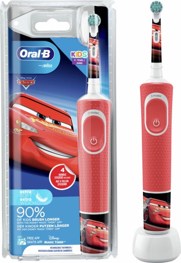 Oral-B Kids Elektrische Tandenborstel - Cars - Powered By Braun (4210201240693)