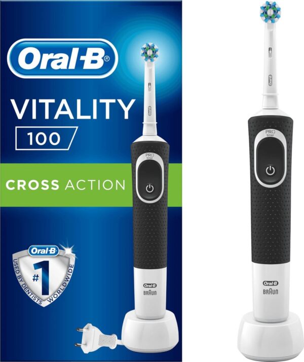 Oral-B Vitality 100 CrossAction Zwart - Elektrische Tandenborstel (4210201200758)