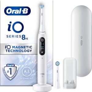 Oral-B iO 8N - White - Elektrische Tandenborstel - Ontworpen Door Braun (4210201408604)