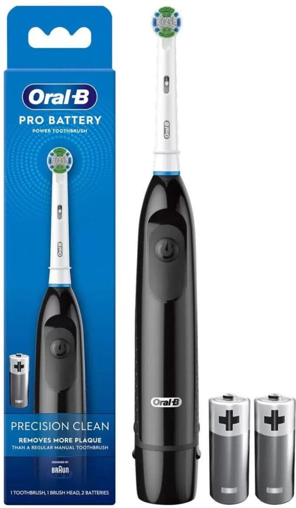 Oral-B PRO Power Battery - Elektrische Tandenborstel - Precision CLEAN - Zwart (4210201409830)