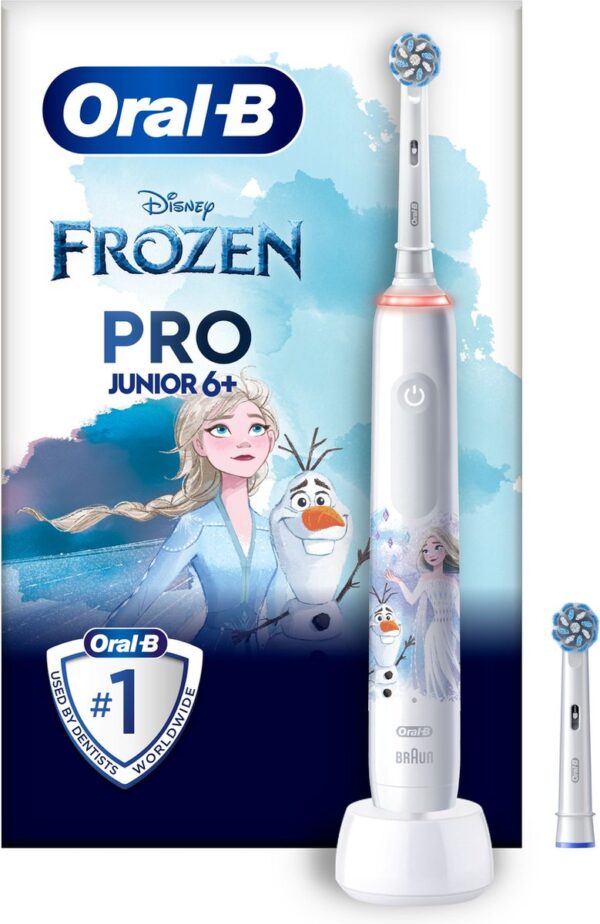 Oral-B Pro Junior - Frozen - Elektrische Tandenborstel - Voor Kinderen Vanaf 6 Jaar (8006540774724)