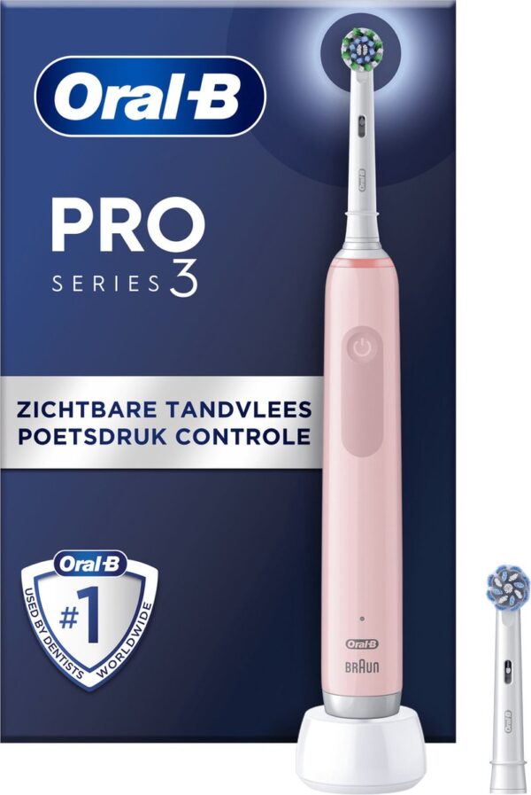 Oral-B Pro Series 3 - Roze - Elektrische Tandenborstel (8006540802083)