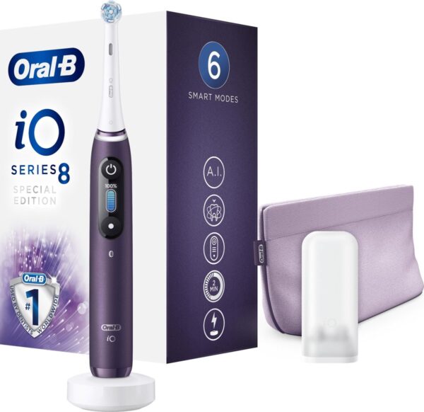 Oral-B Speciale Editie iO - 8 - Elektrische Tandenborstel Paars (4210201307440)