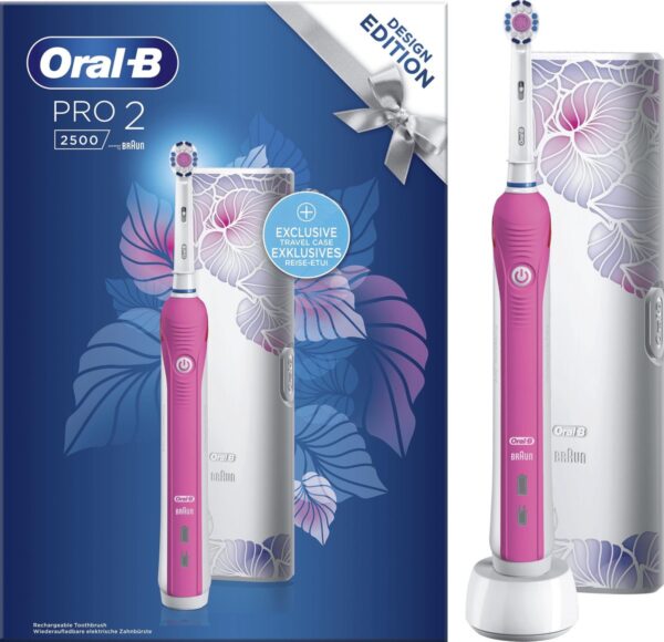 Oral-B PRO 2 2500 - Elektrische Tandenborstel - Roze (4210201319306)