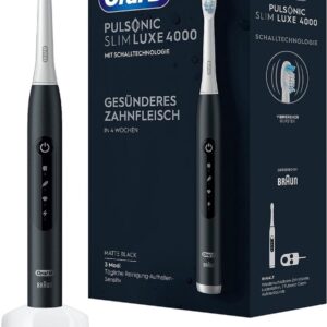 Oral-B Pulsonic Slim Luxe 4000 Matte Black - elektrische tandenborstel - zwart (4210201437246)